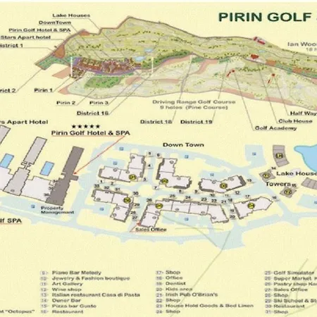 Апартамент Entire Private In Pirin Golf & Country Club Банско