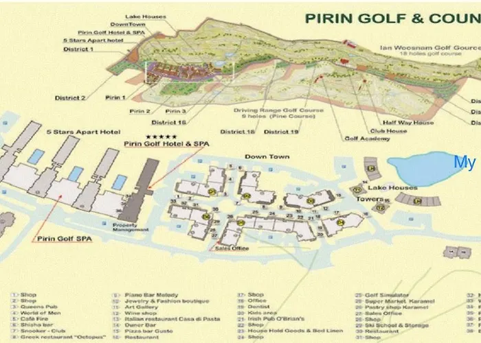 Apartment Entire Private In Pirin Golf & Country Club Bansko