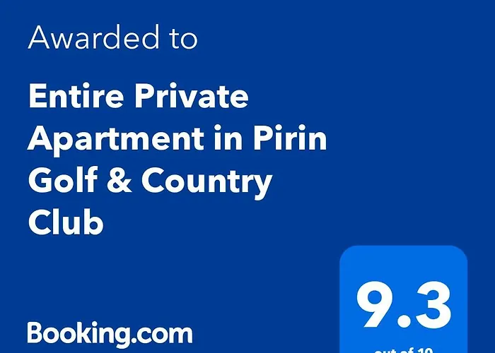Entire Private In Pirin Golf & Country Club * Bansko